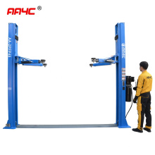 AA4C highquality promotion 4.5T hydraulic floorplate two post auto car lift two post car lift  promotion